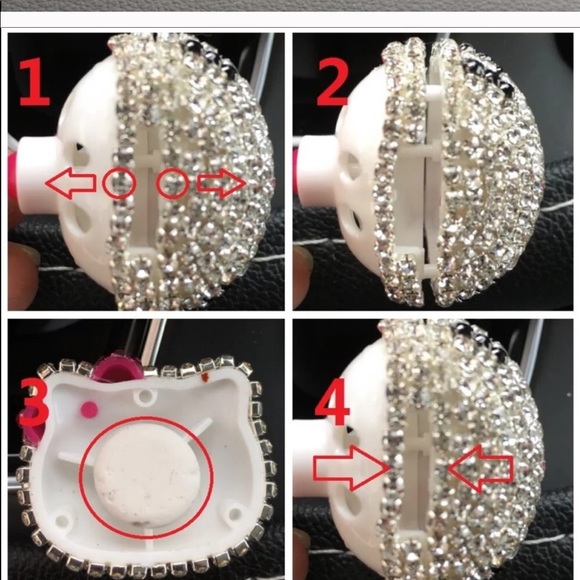 Hello kitty crystal car air freshener - Picture 4 of 7